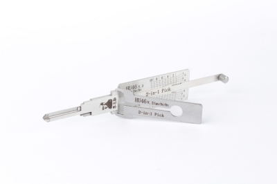 Original Lishi 2-in-1 Pick Decoder Tool HU46+ OPEL Holden AS...