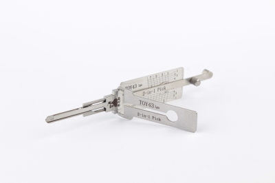 Original Lishi 2-in-1 Pick Decoder Tool TOY43+AG 8 cuts Igni...